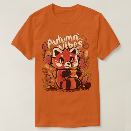 T-shirt Vibes d'automne (Design devant)