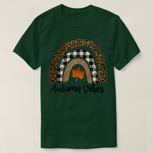 T-shirt Vibes d'automne (Design devant)
