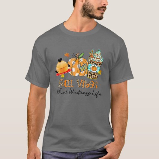 T-shirt Vibes d'automne (Devant)