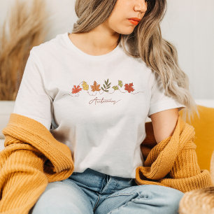 T-shirt Vibes d'automne