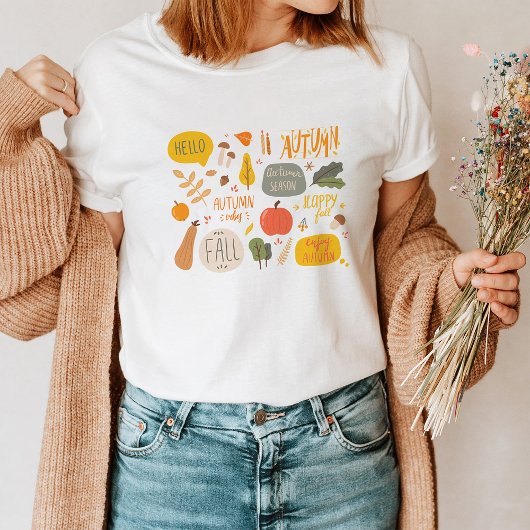 T-shirt Vibes d'automne