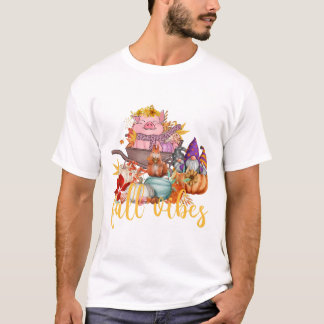 T-shirt Vibes d'automne
