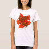 T-shirt Vibes d'automne (Devant)