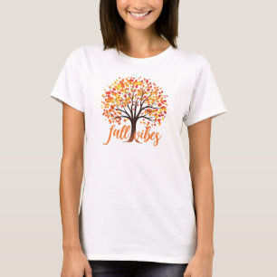 T-shirt Vibes d'automne - Cosy Fall Tree