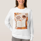 T-shirt Vibes D'Automne Cosy Lance Oreiller - Automne Mini (Devant)