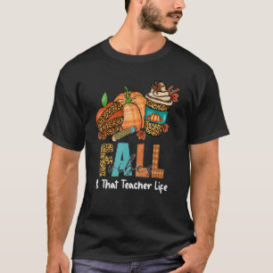 T-shirt Vibes d'automne & La vie d'enseignant Apple Pencil
