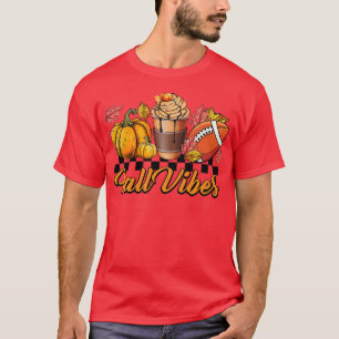 T-shirt Vibes d'automne Vintage saison d'automne Retro Leo