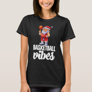 T-shirt Vibes de basket-ball Gnome Basketball Game Celebra