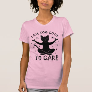 T-shirt Vibes de chats cool