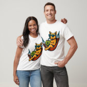 T-shirt Vibes de chiot tropical (Unisexe)