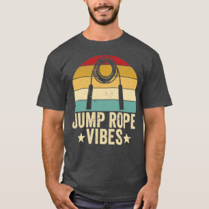 T-shirt Vibes de corde de saut de corde de saut de corde d