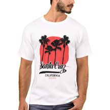 Vibes de coucher de soleil Retro Père Noël Cruz