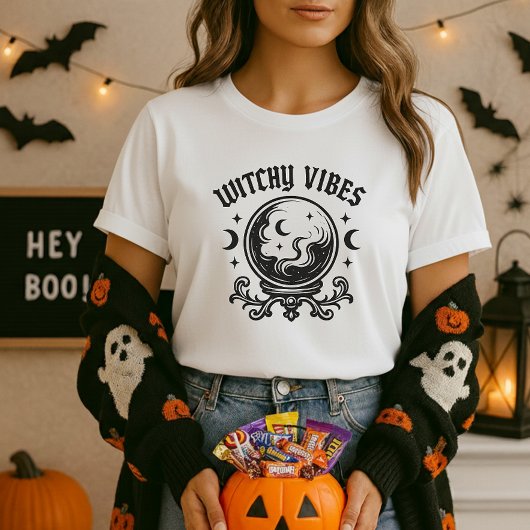 T-shirt Vibes de cuisine Halloween mystique