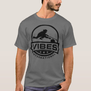 T-shirt Vibes de curling