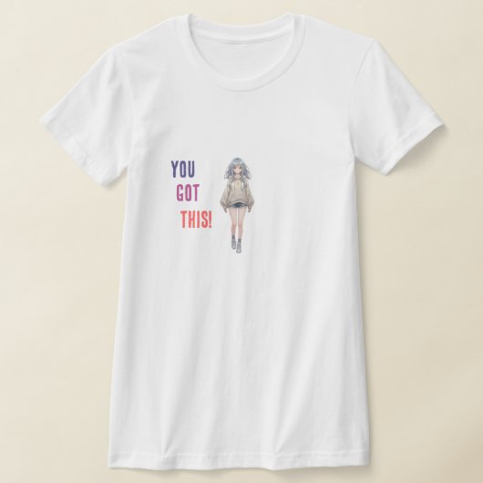 T-shirt Vibes de fille d'anime - Vous avez ça (Poser)