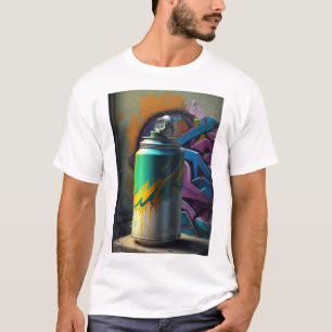 T-shirt Vibes de graffitis : L'art de rue qui vous parle