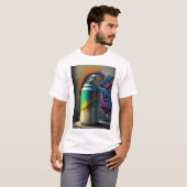 T-shirt Vibes de graffitis : L'art de rue qui vous parle (Devant entier)
