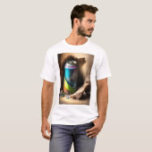 T-shirt Vibes de graffitis : L'art de rue qui vous parle (Devant entier)