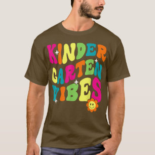 T-shirt Vibes De Jardin Rétro Retour À L'École Professeur