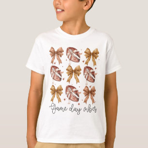 T-shirt Vibes de jour de match de football américain Coque