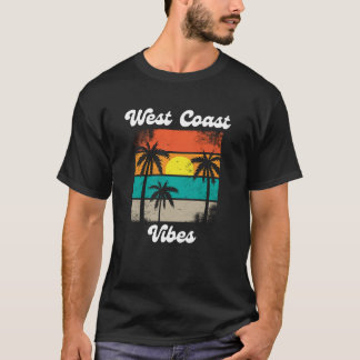 T-shirt Vibes de la côte ouest