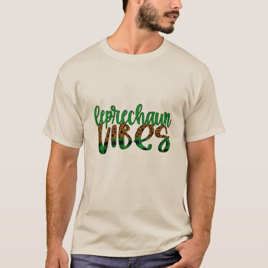 T-shirt Vibes de Leprechaun (Devant)