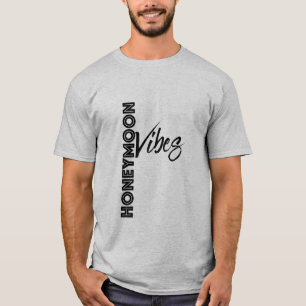 T-shirt Vibes de Lune de Miel Élégants