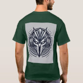 T-shirt "Vibes de masque de néon : logo DJ Persona". (Dos)