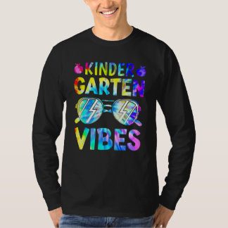 T-shirt Vibes de maternelle Tie Dye Retour à l'école Équip