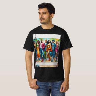 T-shirt Vibes de mode fraîches