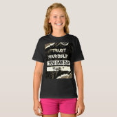 T-shirt Vibes de motivation que vous pouvez porter (Devant entier)