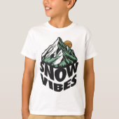 T-shirt Vibes de neige Tee (Devant)