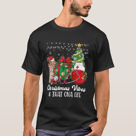 T-shirt Vibes de Noël (Devant)