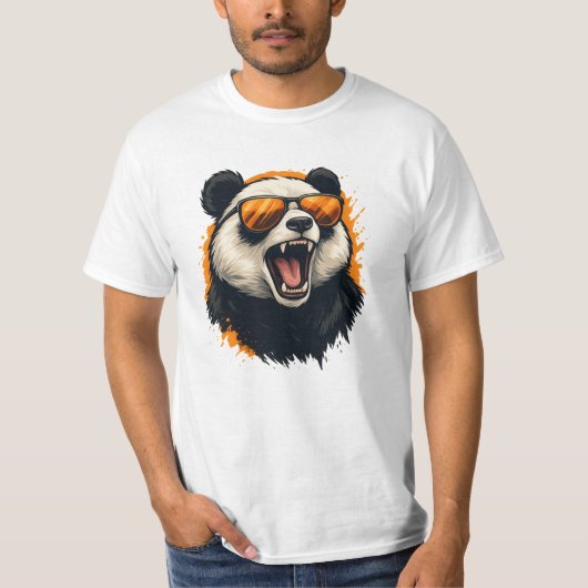 T-shirt Vibes de Panda Cool (Devant)