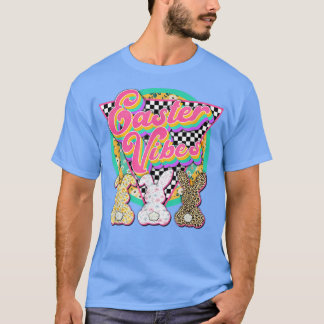 T-shirt Vibes de Pâques 2022 Joyeux lapin de Pâques Trio