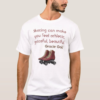 T-shirt Vibes de patinage gracieux