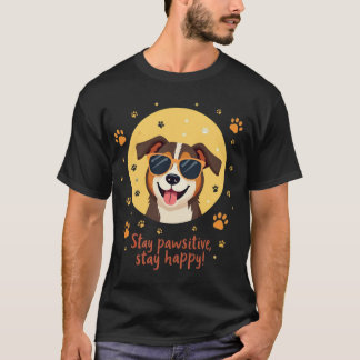 T-shirt Vibes de Pawsitive uniquement