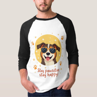T-shirt Vibes de Pawsitive uniquement