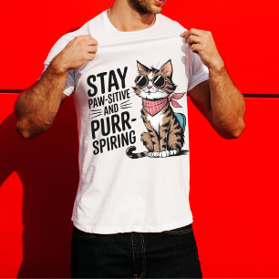 T-shirt Vibes de Pawsitive uniquement