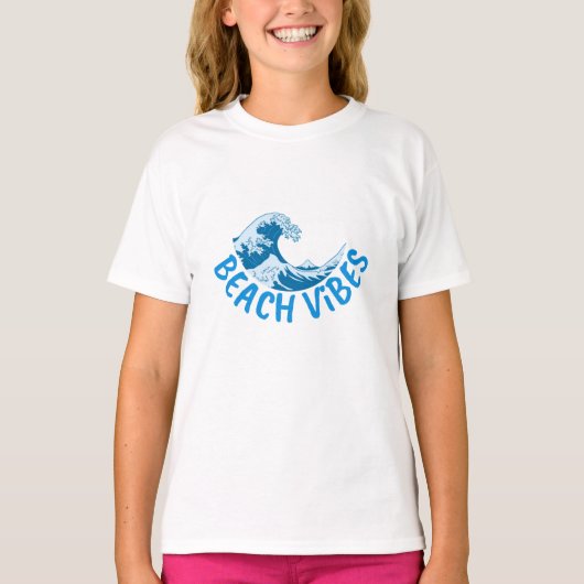 T-shirt Vibes de plage (Devant)