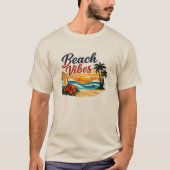 T-SHIRT VIBES DE PLAGE (Devant)