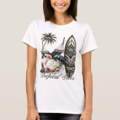 T-shirt Vibes de plage (Devant)