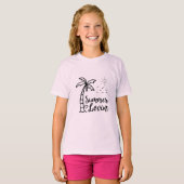 T-shirt Vibes de plage de Lovin (Devant entier)