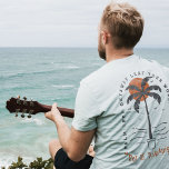 T-shirt Vibes de plage Tropical Palm Tree Summer Sun Retro<br><div class="desc">Ce t-shirt Tropical Palm Tree Beach Vibes Summer Sun Retro présente un pot de palmier,  capturant l'essence de la détente estivale,  un compagnon idéal pour vos vacances à la plage,  des aventures estivales,  ou simplement pour ajouter une touche de vibes de vacances à votre garde-robe quotidienne.</div>