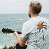 T-shirt Vibes de plage Tropical Palm Tree Summer Sun Retro