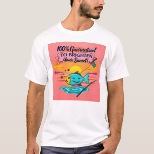 T-shirt Vibes de Poisson au Coucher du Soleil