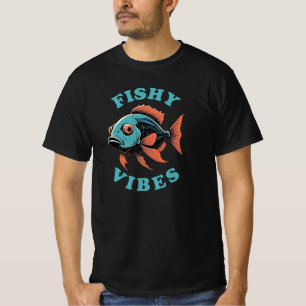 T-shirt Vibes de poissons - Poisson amusant