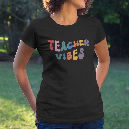T-shirt Vibes de Prof Rétro