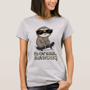 T-shirt Vibes de refroidissement de planche à roulettes