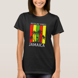 T-shirt Vibes de reggae Hommes Femmes Jamaïque Reggae Musi